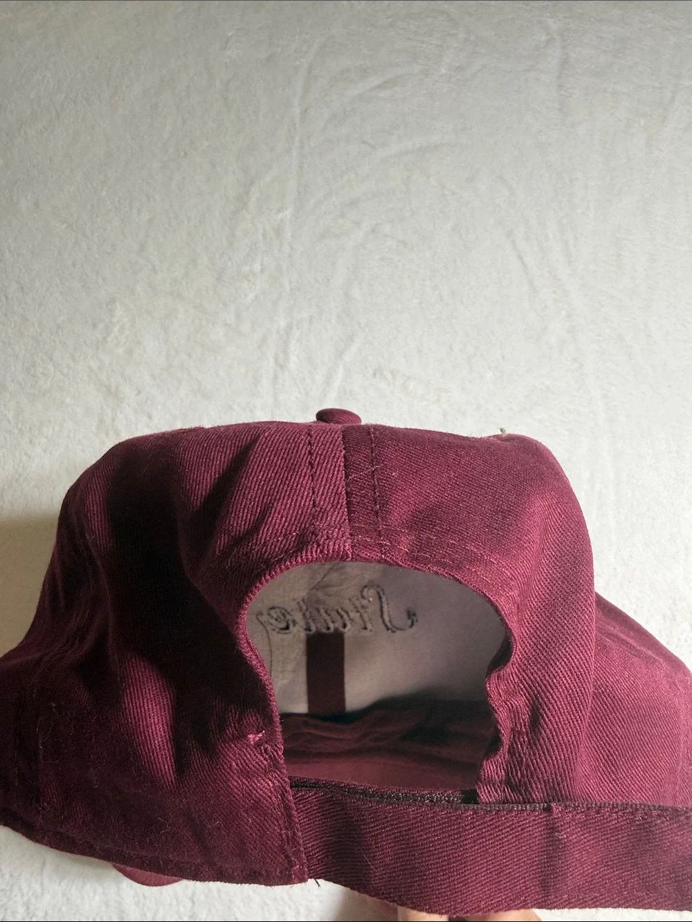 Maroon Florida State Baseball Cap with Gold Florida Embroidery